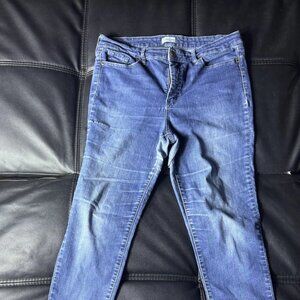Jessica Simpson‎ Kiss Me Super Skinny Jeans Raw Hem Distressed Women’s 14/32